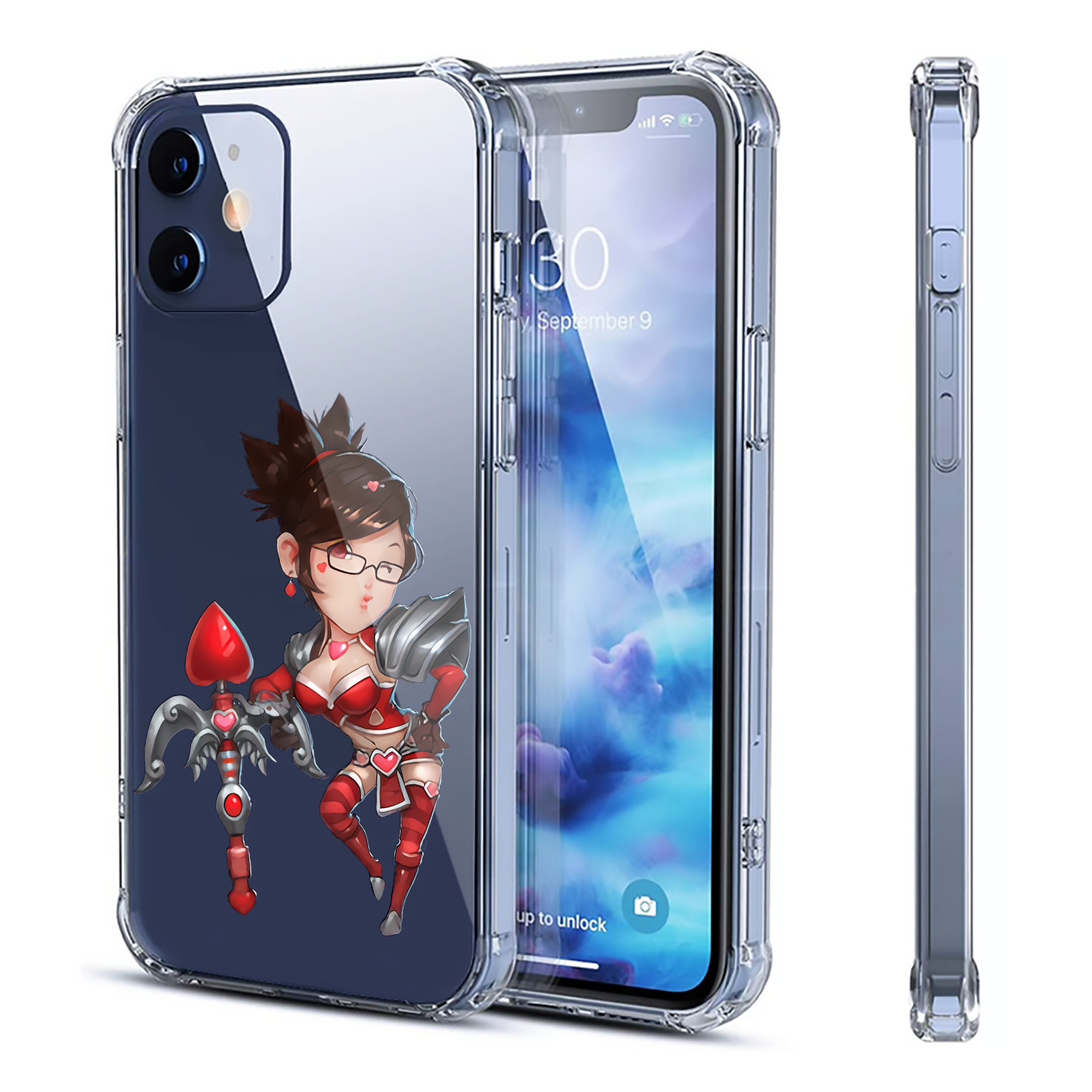 （画像用） リーグ・オブ・レジェンド League of Legends LOL 【iPhone 12シリーズ対応】透明スマホケース（クリアソフトケース）